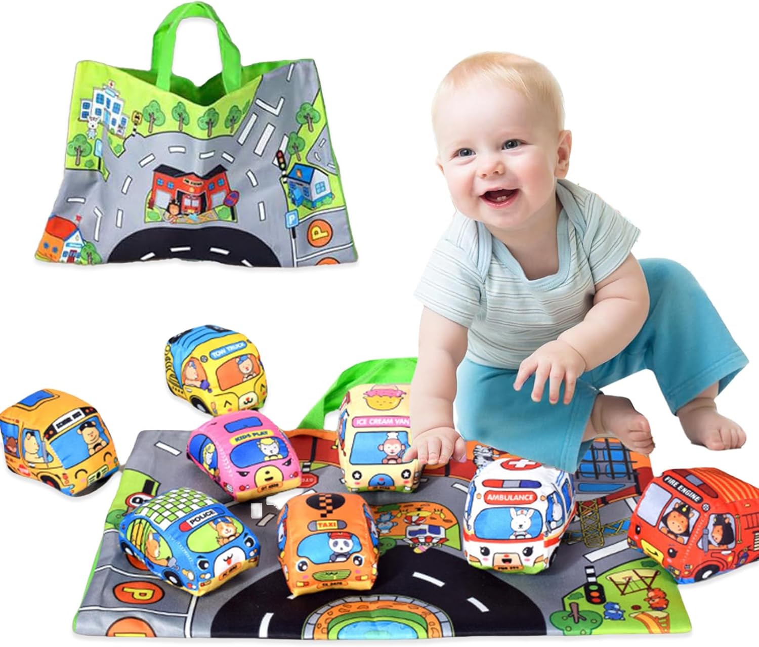 Travel Accessories Baby - Автомобильная игрушка из мягкой ткани для