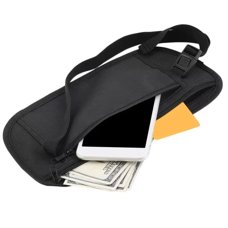 Невидимая поясная сумка для пу – обзор и цена Travel Accessories Wallet