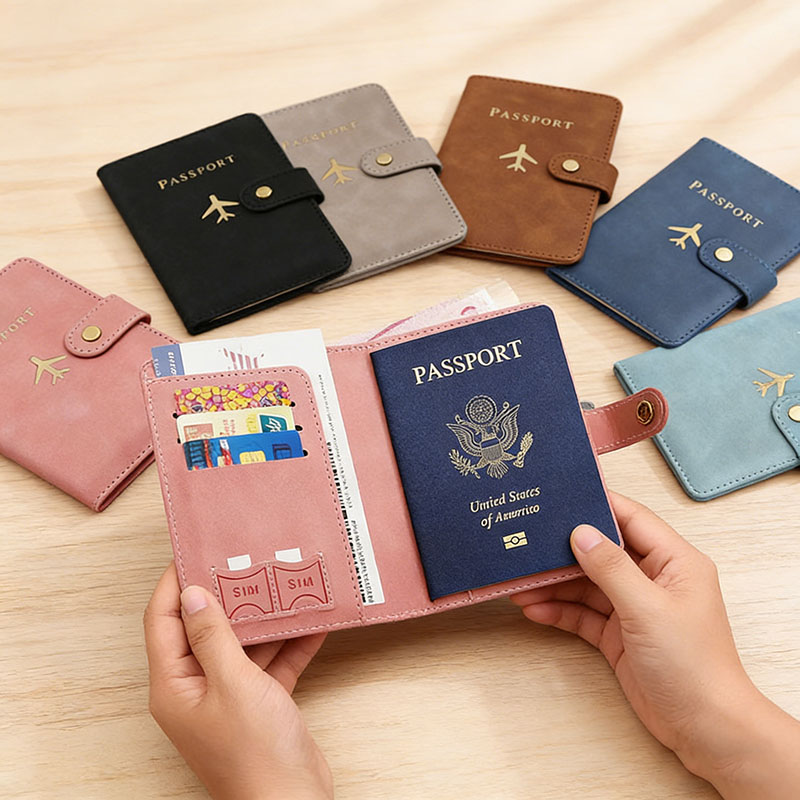 Кожаный чехол-обложка для пасп – обзор и цена Travel Accessories Wallet