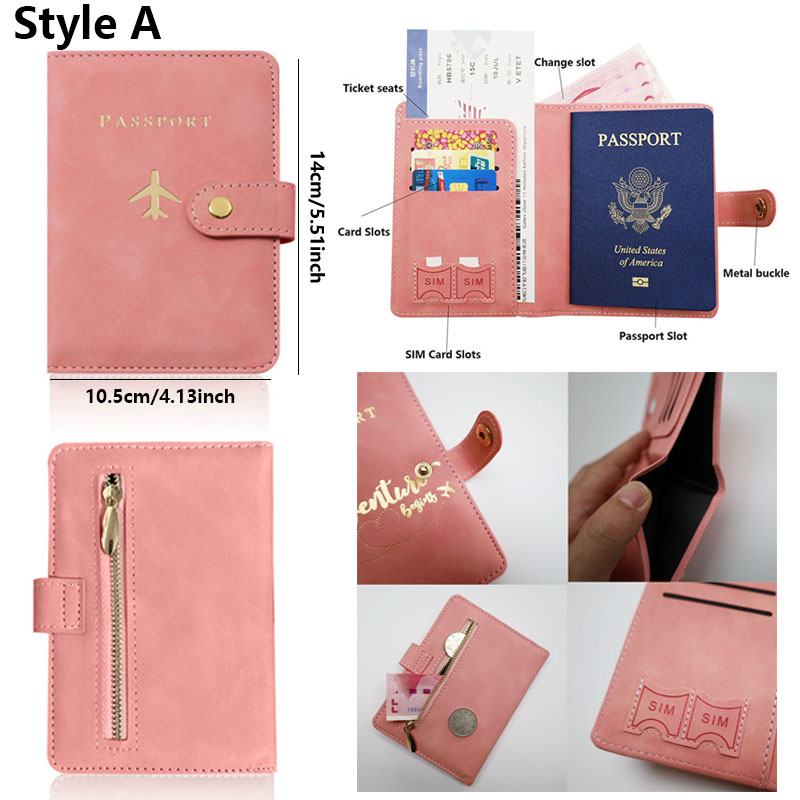 Кожаный чехол-обложка для пасп – обзор и цена Travel Accessories Wallet